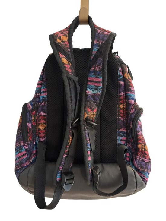 SPEEDO Day Break Backpack Multicolor Southwestern Aztec Design Boho Hipster main image 5